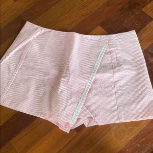 lilly pulitzer pink skort